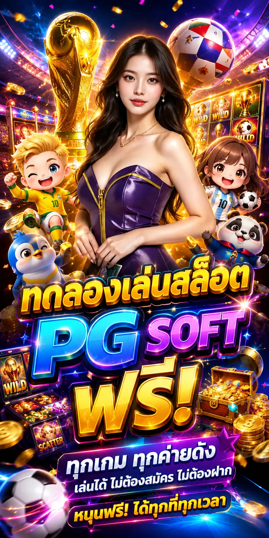 ทดลองเล่นสล็อต PG ฟรี UFASLOTBAR