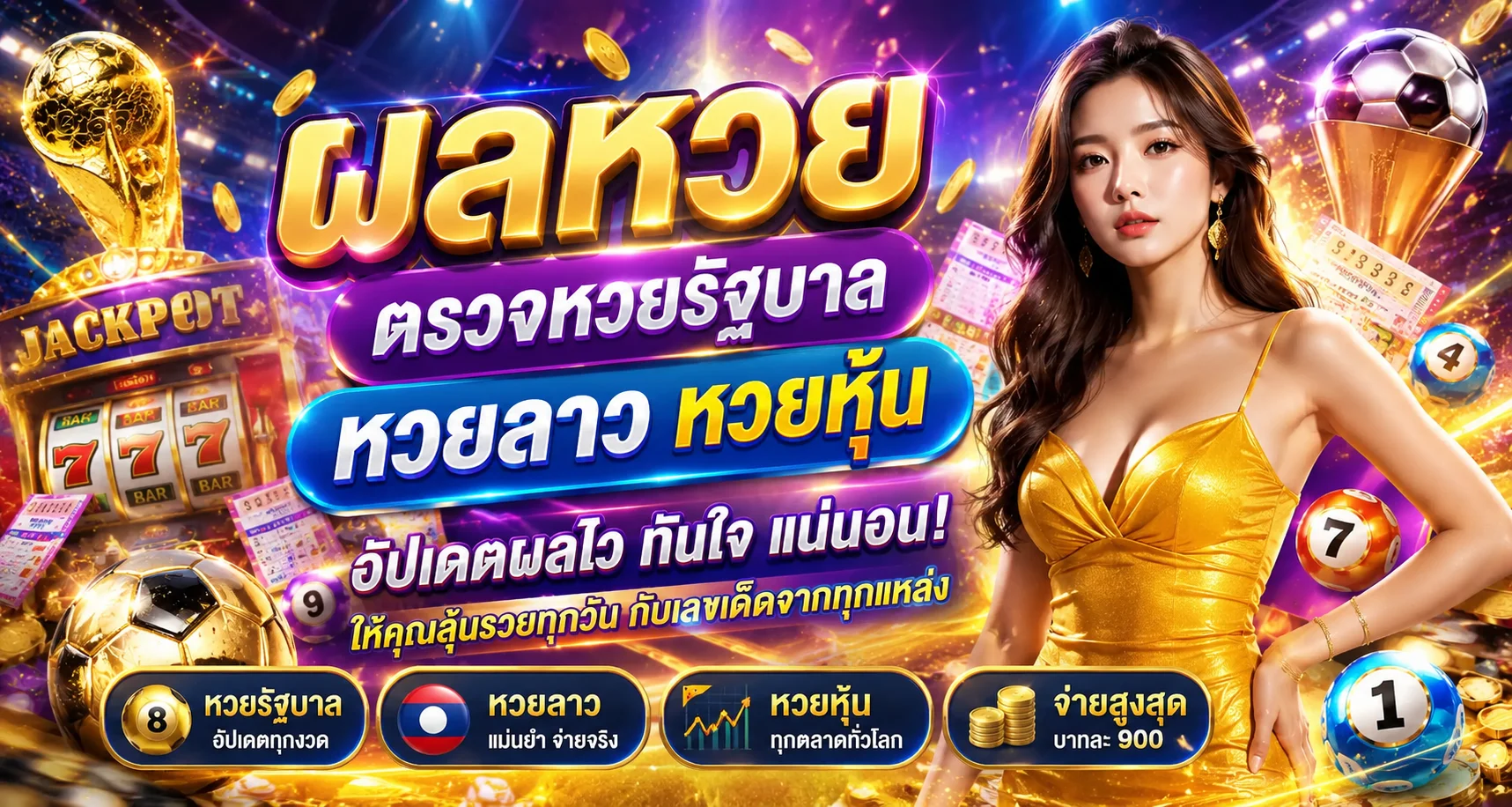 ผลหวย UFASLOTBAR ตรวจหวยรัฐบาลและหวยออนไลน์ทุกประเภท